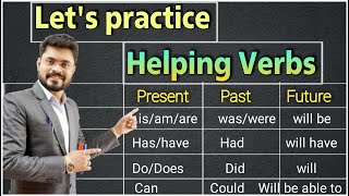 Let’s Practice Helping Verbs  All Helping Verbs in Spoken English  English Speaking Practice [upl. by Irtak]