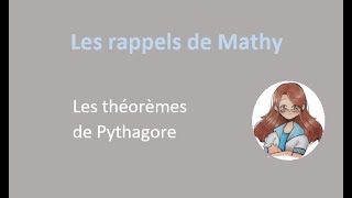 Théorèmes de Pythagore [upl. by Straus]