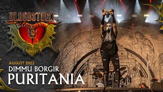 DIMMU BORGIR  Puritania  Live Bloodstock 2022 [upl. by Ylecara]