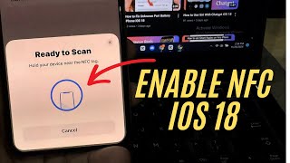 How to Enable NFC on any iPhone iOS 18 [upl. by Aicerg]