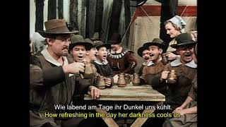 Der Freischütz Hunters chorus German and English subtitles [upl. by Nojed673]