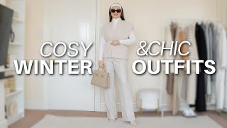 14 COSY CASUAL amp CHIC WINTER OUTFITS 2024 [upl. by Boser]