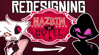 REDESIGNING HAZBIN HOTEL CAST [upl. by Akit]