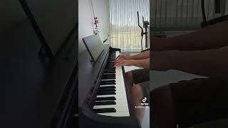 Amorfoda by Badbunny  Piano Cover🎵BadBunnyPR badbunnymusicpianotiktokyoutubeshortsforyou [upl. by Nylle390]