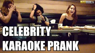 Celebrity Karaoke Prank  Maxmantv [upl. by Eisoj208]