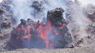 Eruzione Etna Parossismo Voragine 04 agosto 2024 [upl. by Carolus620]