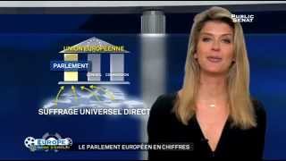 Européennes mode demploi  Le parlement européen en chiffres [upl. by Danete]