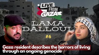 Trapped In PalestineIsrael War Gaza Resident Lama Dalloul’s Story  Unchained Podcast Ep6 [upl. by Auqenahs]