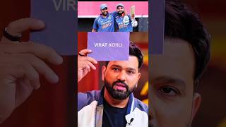 Rohit Sharma और Virat Kohli 😎❤️  rohitsharma viratkohli shorts viral interview kapilsharma [upl. by Pinckney]