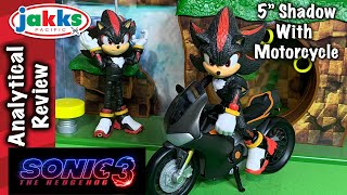 Sonic Movie 35inch Shadow Figure with Motorcycle [upl. by Tessi219]