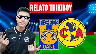 TIGRES DOMINA COMO TU EX AL AMÉRICA Final Vuelta  Liga MX Femenil 2023  RELATO ÉPICO [upl. by Kieger]