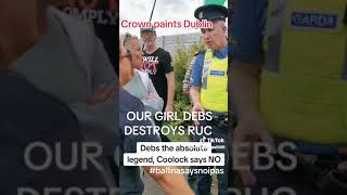 Brave Irish Woman Confronts Cop in Coolock [upl. by Raveaux398]