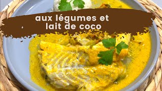 Moqueca baiana de poisson 🇧🇷  Le meilleur poisson en sauce avec lait de coco 🥥 [upl. by Brynn]