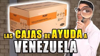 Qué Hay en las Cajas de Ayuda a Venezuela de Estados Unidos [upl. by Arvind]