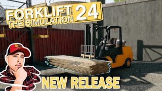 Forklift Certified or not  Forklift 2024 The Simulation  First Look [upl. by Alekal]