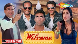 मजनू भाई और उदय भाई की गुंडागर्दी के बीच अक्षय कुमार का भोलापन Welcome FULL MOVIE HD Akshay Kumar [upl. by Ahse]