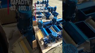 Magnetic separator  coolant filter for grinding machine by multimaszpoland magneticseparator [upl. by Orose66]