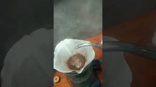 Simple V60 cafe coffee kopi kopiindonesia kopihitam [upl. by Torp]