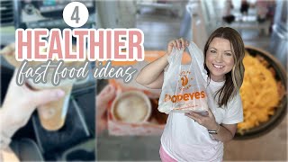 HEALTHIER FAST FOOD OPTIONS FOR ON THE GO  WHAT I EAT IN A DAY FAST FOOD EDITION  EASY MEAL IDEAS [upl. by Eniowtna]