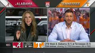 PREVIEWING SECs massive slate in Texas Tennessee on College GameDay 🔥  SportsCenter [upl. by Trubow6]