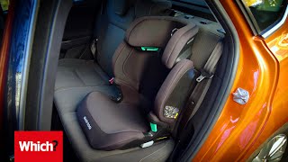 How to fit an isofix child booster seat in 60 seconds [upl. by Mundford]