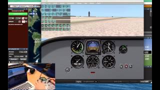 iSaRUAV HITL with XPlane 10 [upl. by Emmery]