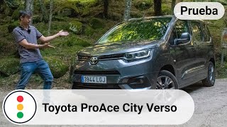 Toyota ProAce City Verso  Prueba  Review  Opinión  Cochescom [upl. by Nnelg]