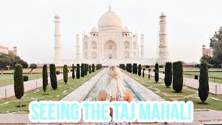 EXPLORING INDIA  GOING TO THE TAJ MAHAL [upl. by Darrell]