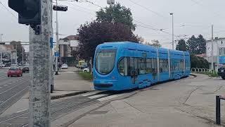 Trams Cargo 340  ZET trams Dubrava  Zagreb [upl. by Morril]