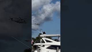 Seahawk at Haulover helicopter florida boat shorts viralvideo [upl. by Lianne]