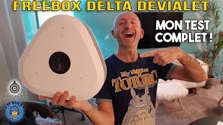 Freebox DELTA DEVIALET  mon TEST  interviews DEVIALET et Free [upl. by Ankney]