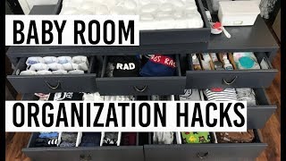 Baby Room Organization HACKS  HOME STYLE [upl. by Nuhsed]