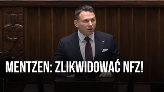 Mentzen zlikwidować NFZ [upl. by Feirahs]