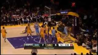 Danilo Gallinari  Monster dunk vs Los Angeles Lakers [upl. by Reggis]