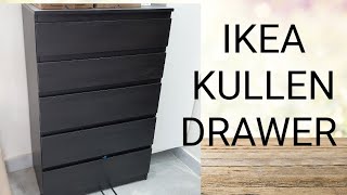 IKEA 5 DRAWER KULLEN ASSEMBLY [upl. by Ketti]