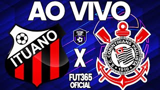 ITUANO VENCE O CORINTHIANS POR 1 A 0 NO PAULISTÃO [upl. by Lladnor290]