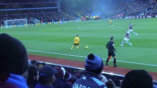 Daniel Podence scores an unbelievable goal Aston Villa 11 Wolverhampton Wanderers [upl. by Eedyaj]