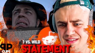 Statement  Harte Kritik von 7 vs Wild gegen Papaplattes Sprache amp Leistung in der Show [upl. by Ardnuahsal]