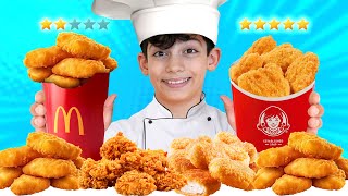 Rating Fast Food Chicken Nuggets [upl. by Eelitan]