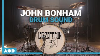 John Bonhams Drum Sound With Led Zeppelin  Recreating Iconic Drum Sounds [upl. by Schoenberg]