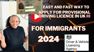 How to Apply for a UK Provisional License Online 2024 [upl. by Blake]