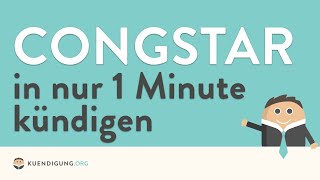 congstar kündigen  in genau 1 Minute erledigt [upl. by Benjie]