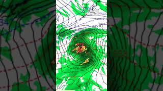 KONGREY UNDERGOES Explosive Cyclogenesis Extratropical [upl. by Trainor]