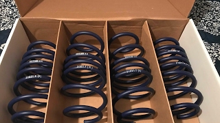 HampR lowering springs review 9th gen Honda Civic SI [upl. by Hedvah753]