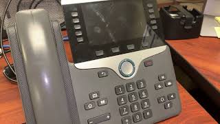 2 ways to Reset Cisco 88418851 VoIP phones to Factory Default Setting [upl. by Hastings755]