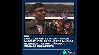 🇦🇷🎤El cantante de trap argentino Duki esta en el GP de Mexico [upl. by Lidstone226]