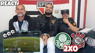 REACT PALMEIRAS 2X0 CORINTHIANS  JA ERA PREVISTO BRASILEIRÃO [upl. by Lambert]