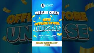 VIDEO GRAND OPENING UNICASE STORE AEON TV 2 [upl. by Tomi]