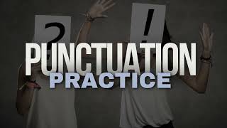 Punctuation Practice Semicolon  Steno Dictation [upl. by Caryl713]