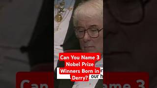 The City of Derry Has 3 Nobel Prize Winners amp No University 🎓🏆 [upl. by Rhynd]